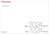 Pioneer SC-1224 User manual