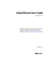 VMware vCloud Director 5.5 User guide