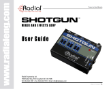 Radial Engineering Shotgun Owner's manual