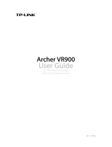 TP-LINK Archer VR900 Owner's manual