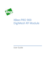 Digi XBee-PRO DigiMesh 900 Module User manual