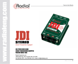 Radial Engineering JDI Stereo Owner's manual