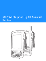 Zebra MC75A User manual