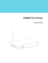 Motorola CB3000 - Client Bridge - Wireless Access Point User manual
