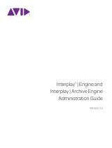 Avid Interplay Engine 3.3 User manual