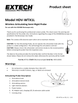 Extech Instruments HDV-WTX1L User manual