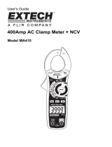 Extech Instruments MA410 User manual