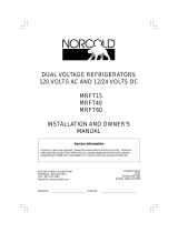 Norcold MRFT15 Owner's manual