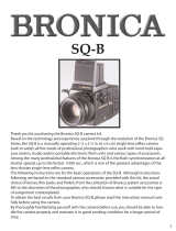Zenza Bronica SQ-B Operating instructions