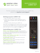 Epiphan Video LUMiO 12X Reference guide