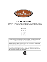 Sierra Flame ZC-FM-45 Owner's manual