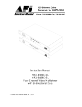 AFi MTX-MRX-8489C Owner's manual