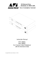 AFi MTX-MRX-8685C Owner's manual