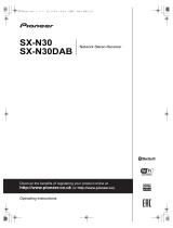 Pioneer SX-N30 User manual