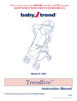 BABYTREND Trendlite Owner's manual