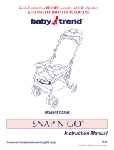 Baby Trend 1305 Owner's manual