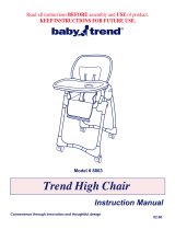 Baby Trend 8866 User manual