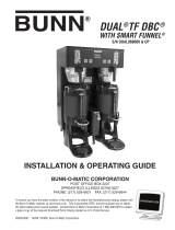 Bunn-O-Matic DUAL TF DBC Operating instructions