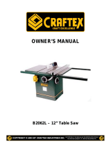 Craftex B2062L Owner's manual