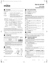 Aube Technologies TH115 A/F/AF User manual