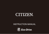 Citizen FD3003-58X Drive Setting Instruction