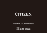 Citizen CA4184-81E Eco-Drive Owner's manual