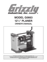 Grizzly G0663 User manual