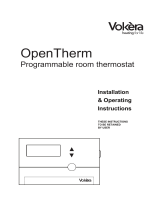 VOKERA OpenTherm Control User manual