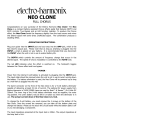 Electro Harmonix Neo Clone Owner's manual