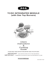 AGA TC DC Module with Gas Top User manual