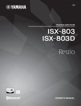 Yamaha ISX-803 Owner's manual