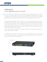 ATEN VM6404H-AT-U User manual