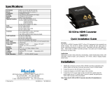 MuxLab3G-SDI to HDMI Converter