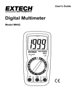 Extech Instruments MN42 User manual