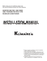 Klimaire KWIO18-H2 Installation guide