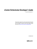 VMware vCenter Orchestrator 4.1 User guide