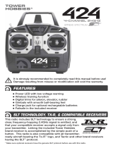 Tower Hobbies 424 4-Channel 2.4GHz Tx/Rx  User manual