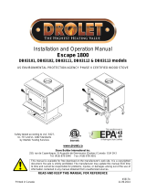 DroletESCAPE 1800 WOOD STOVE