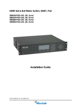 MuxLab8x8 HDMI / HDBaseT Matrix Switch (4x HDMI   4x HDBaseT outputs)