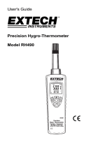 Extech Instruments RH490 User manual