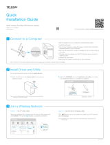 TP-LINK TL-WDN3800 Quick Installation Guide