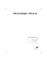 Sangean PR-D14 User manual