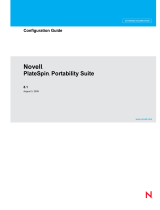 Novell PlateSpin Portability Suite 8.1.3 Configuration Guide