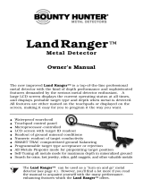 Bounty Hunter Land Ranger Owner's manual