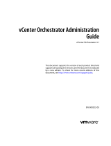 VMware vCenter Orchestrator 4.1 User guide
