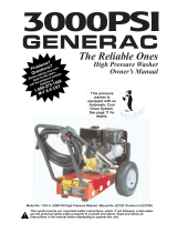 Generac Power Systems 3000PSI Owner's manual