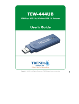 Trendnet TEW-444UB User guide