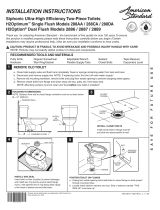 American Standard 4133A218.020 Installation guide