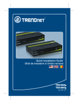Trendnet TEG-S50G Quick Installation Guide