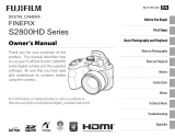 Fujifilm Finepix S2800 HD User manual